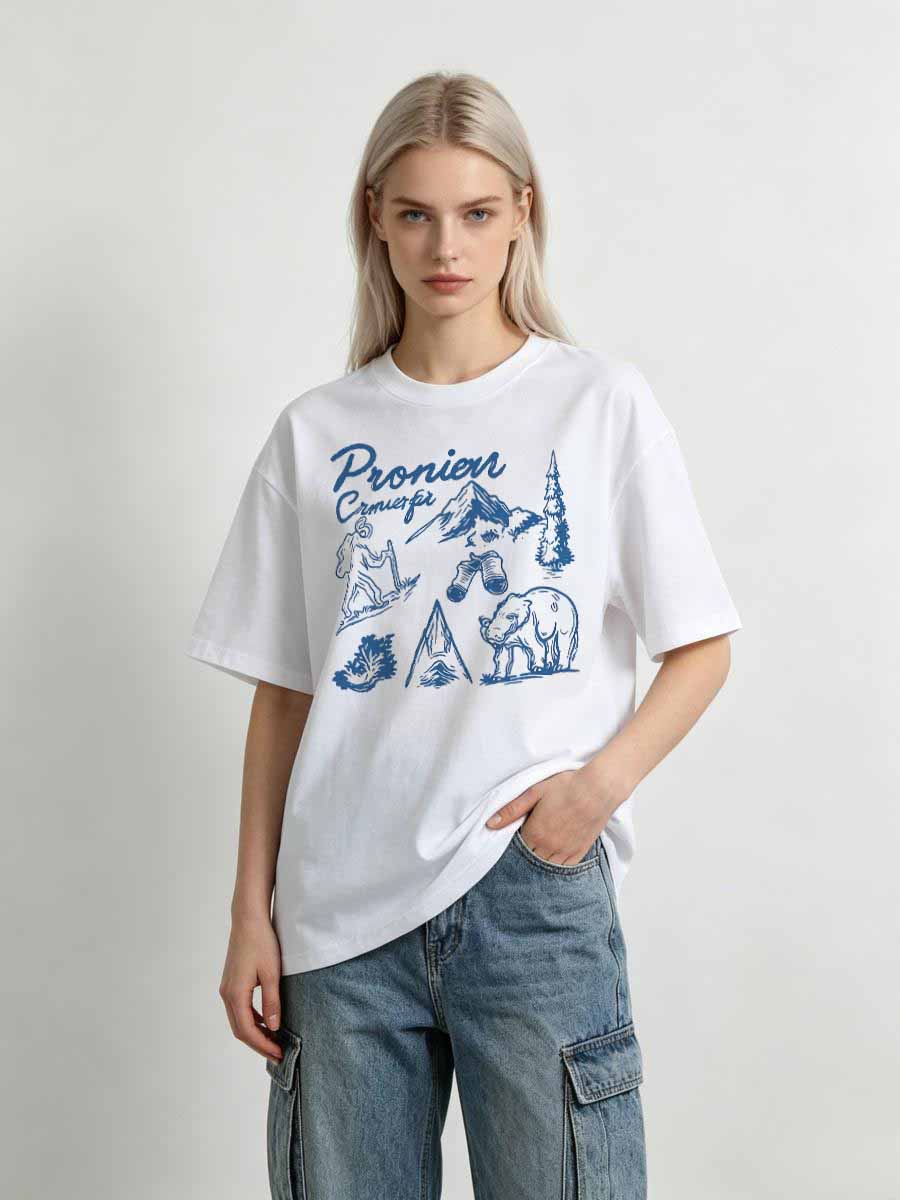 Camisetas de Algodón para Muje - Street Fashion Usa reseña y precio