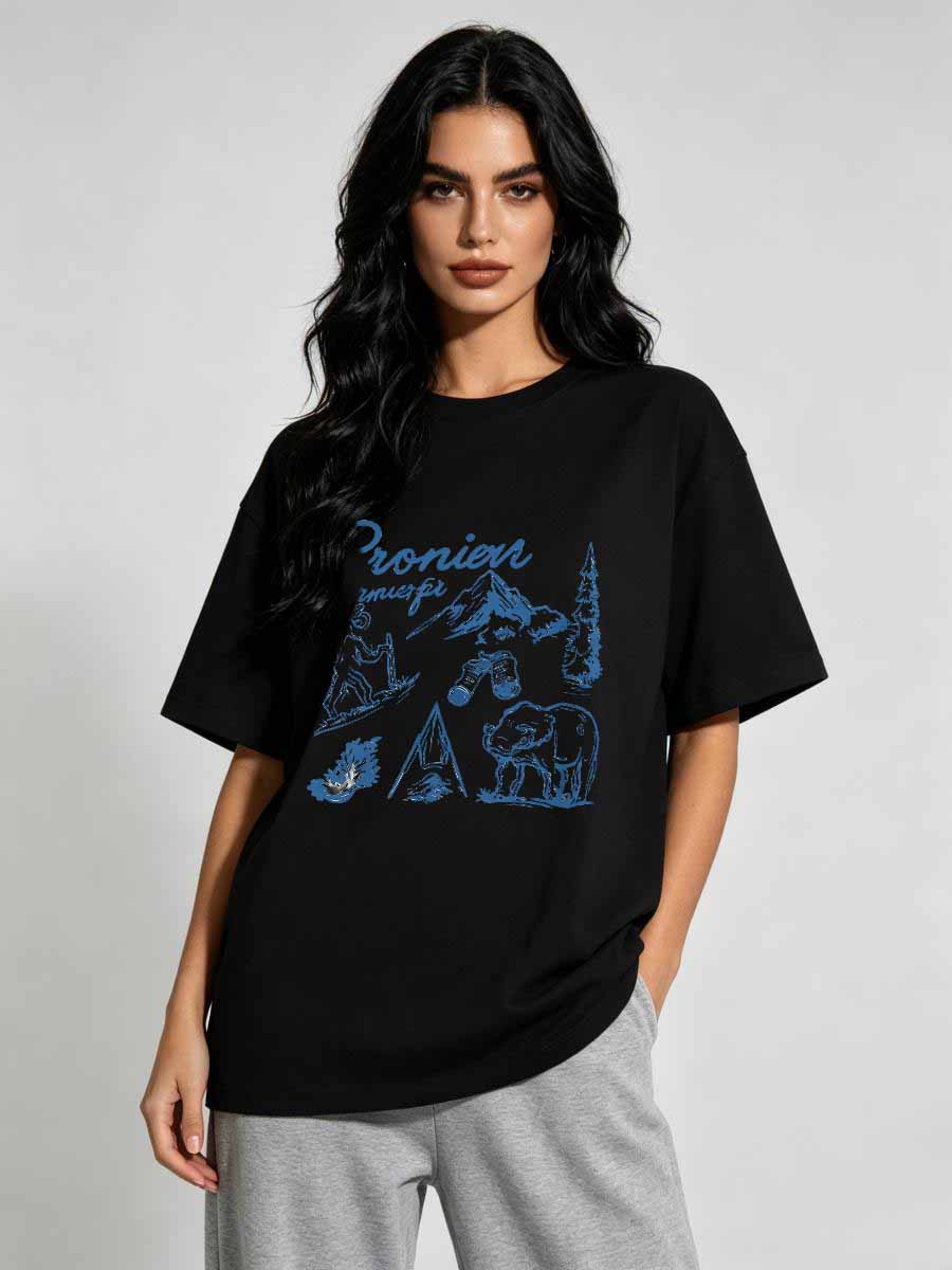 Camisetas de Algodón para Muje - Street Fashion Usa reseña y precio