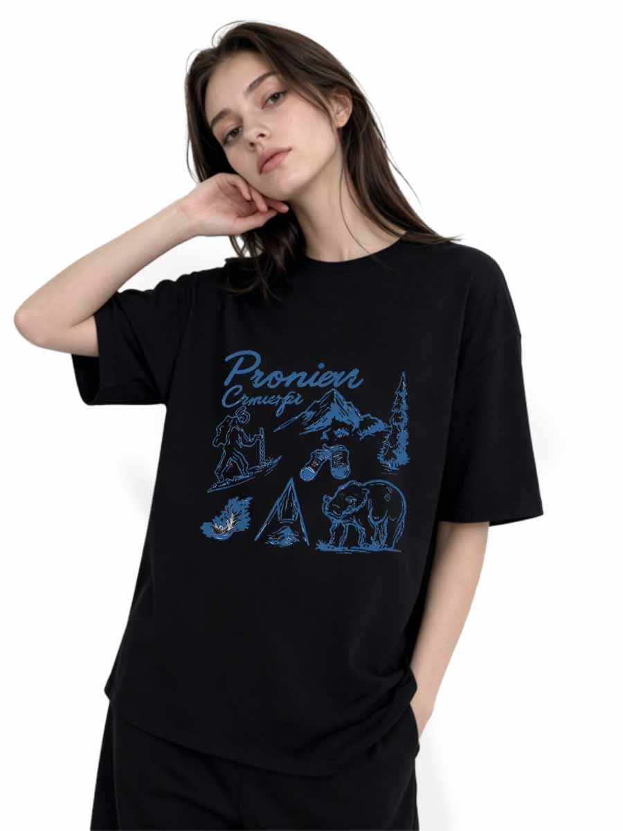 Camisetas de Algodón para Muje - Street Fashion Usa reseña y precio