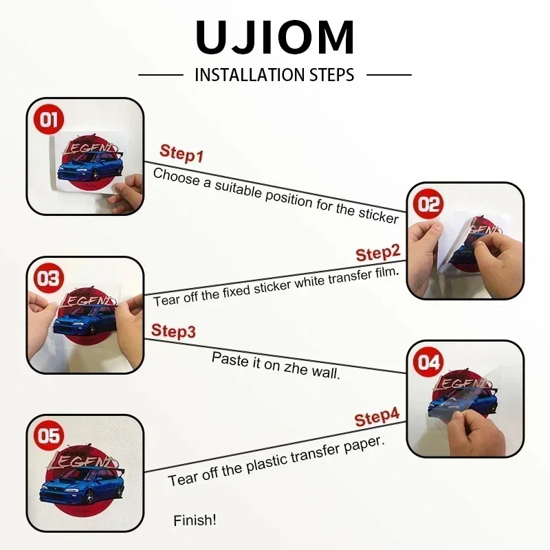 UJIOM-stickers góticos para ni - Street Fashion Wallpaper reseña y precio