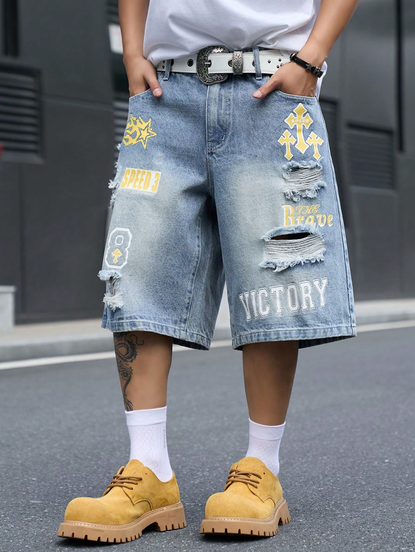 Pantalones cortos de mezclilla - Street Fashion Types reseña y precio