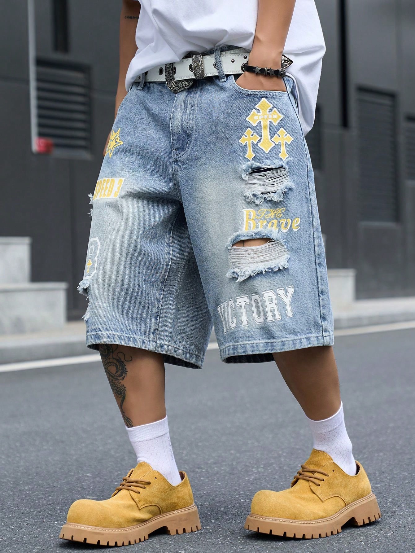 Pantalones cortos de mezclilla - Street Fashion Types reseña y precio