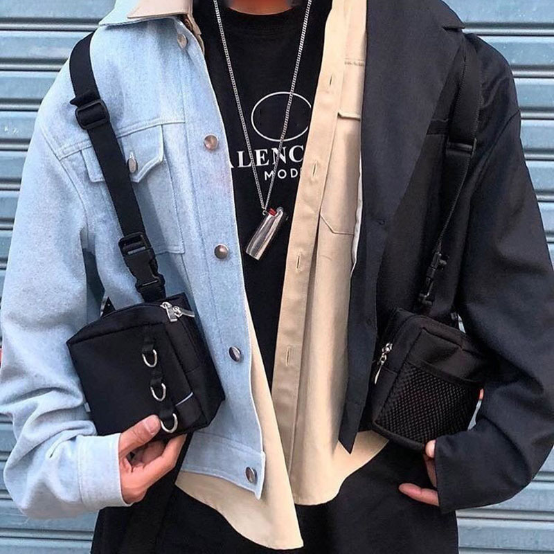 Bolso de Pecho Estilo Urbano,  - Street Fashion Types reseña y precio