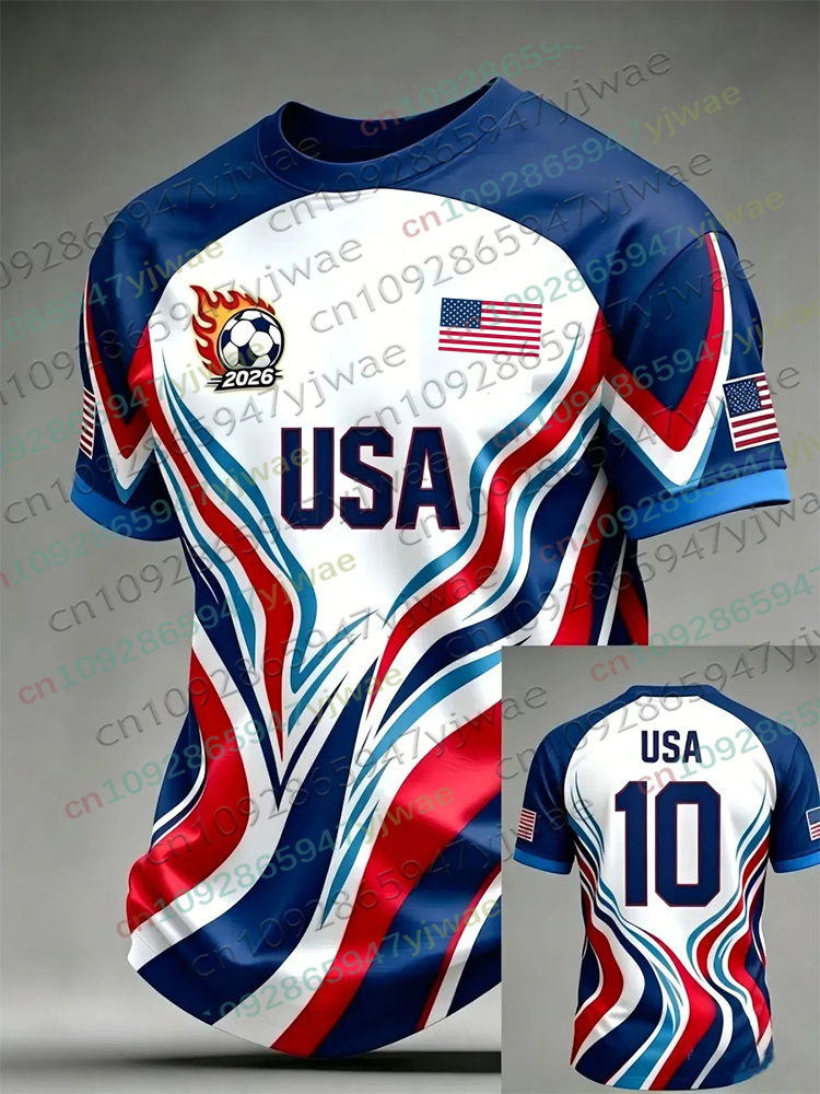 Camiseta de Fútbol de Estados  - Street Fashion Usa reseña y precio