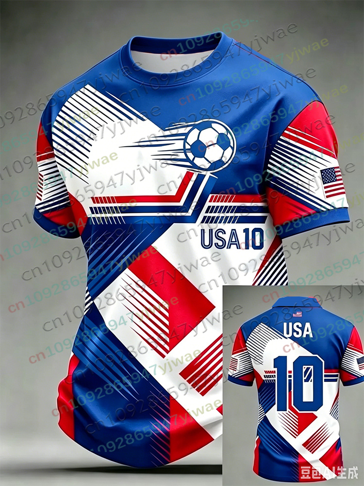 Camiseta de Fútbol de Estados  - Street Fashion Usa reseña y precio